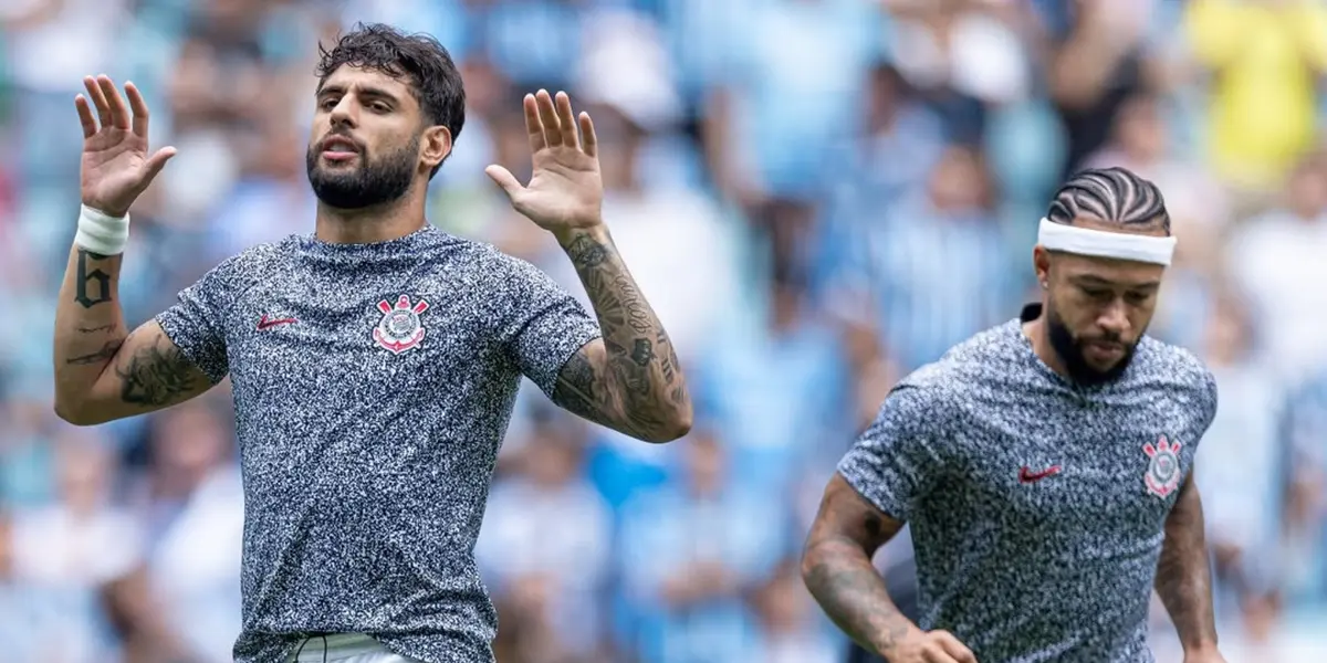 Yuri Alberto e Memphis Depay. Foto: Instagram