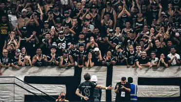 Yuri Alberto em frente a torcida do Coirnthians. Foto: Instagram