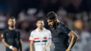 Yuri Alberto em partida contra o São Paulo. Foto: Instagram