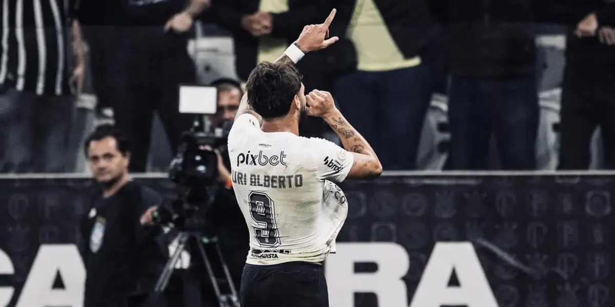 Yuri Alberto em partida na Neo Química Arena. Foto: Instagram