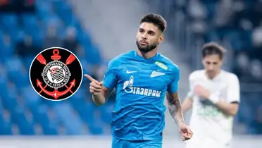 Yuri Alberto jogando pelo Zenit