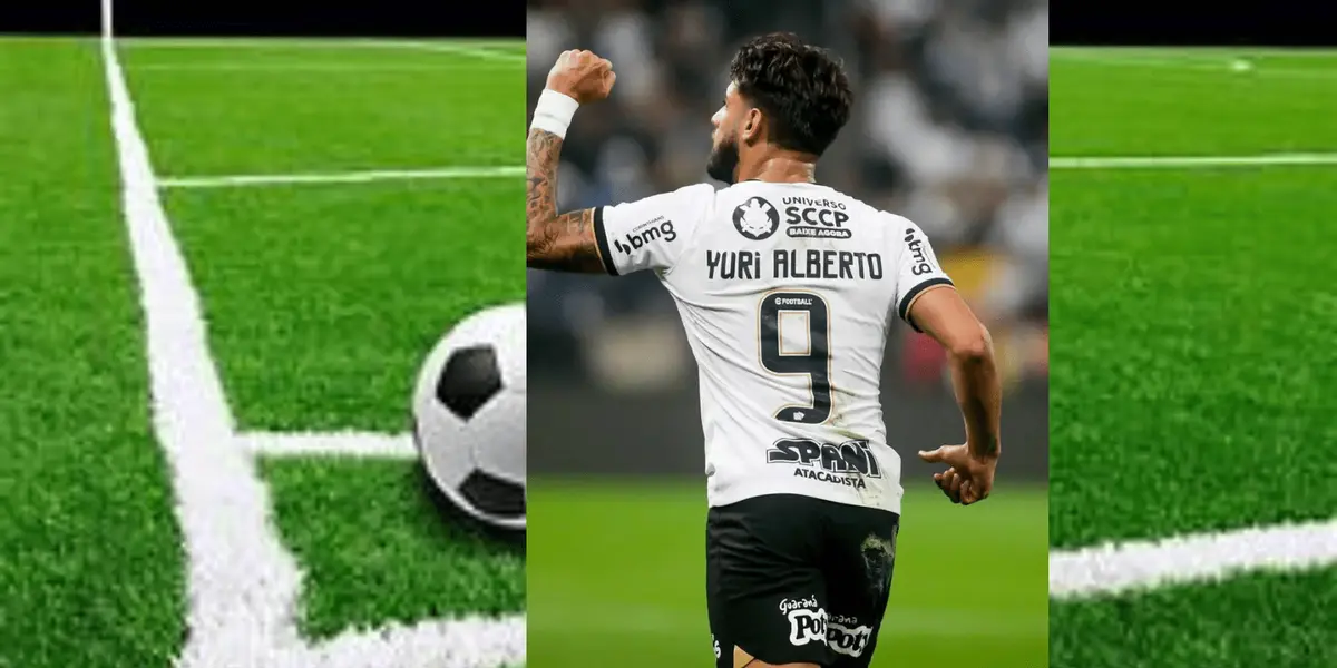Yuri Alberto marcou dois gols no primeiro tempo