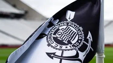 Bandeira do Corinthians. Foto: Instagram