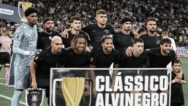 Elenco do Corinthians. Foto: Instagram 