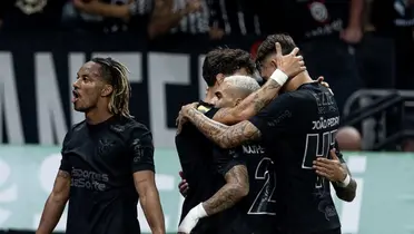Elenco do Corinthians. Foto: Instagram